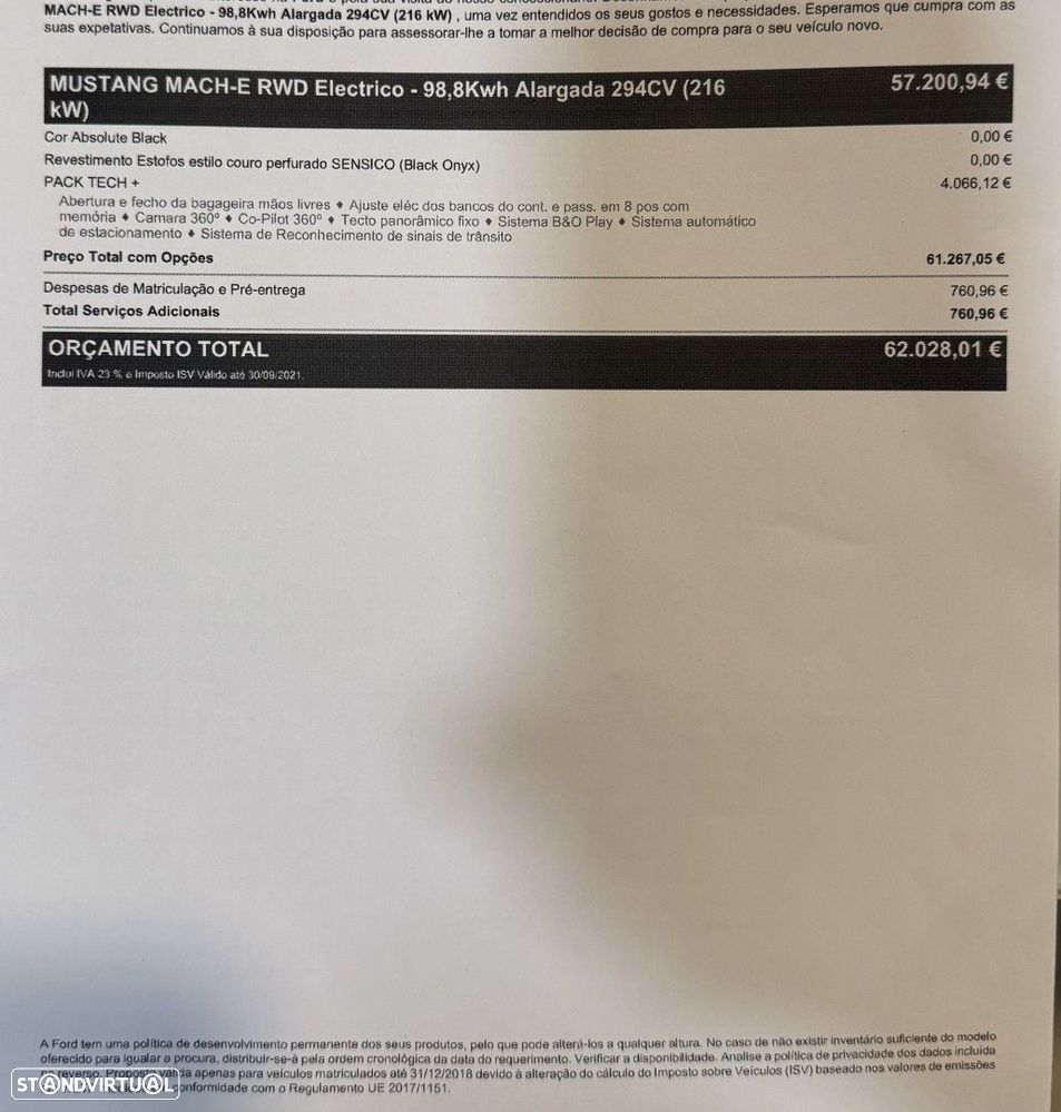 Ford Mustang Mach-E Alargada - 33