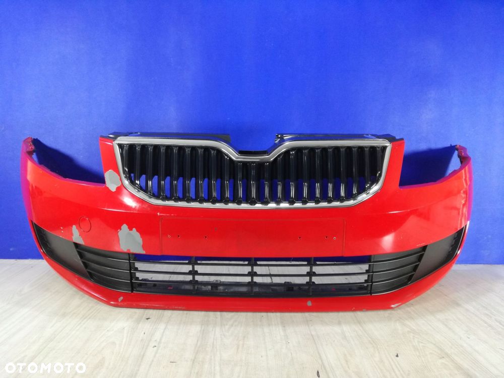 skoda octavia iii 3 5e0 zderzak przód przedni 12/16 - 1