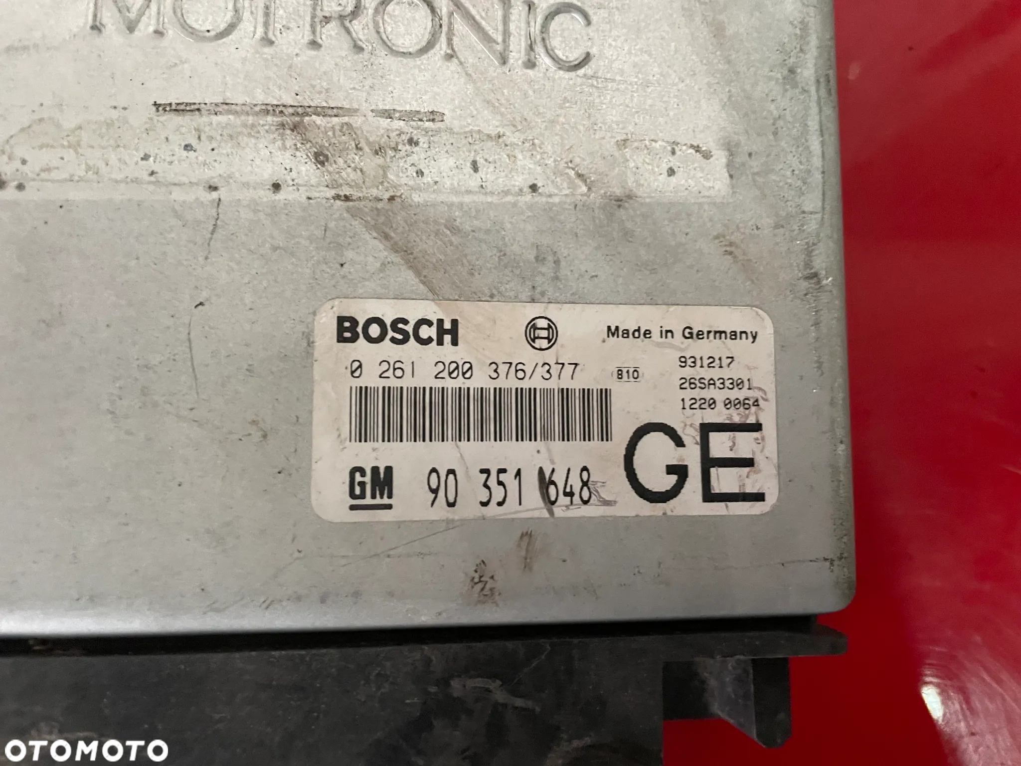 KOMPUTER OPEL  90351648 - 2