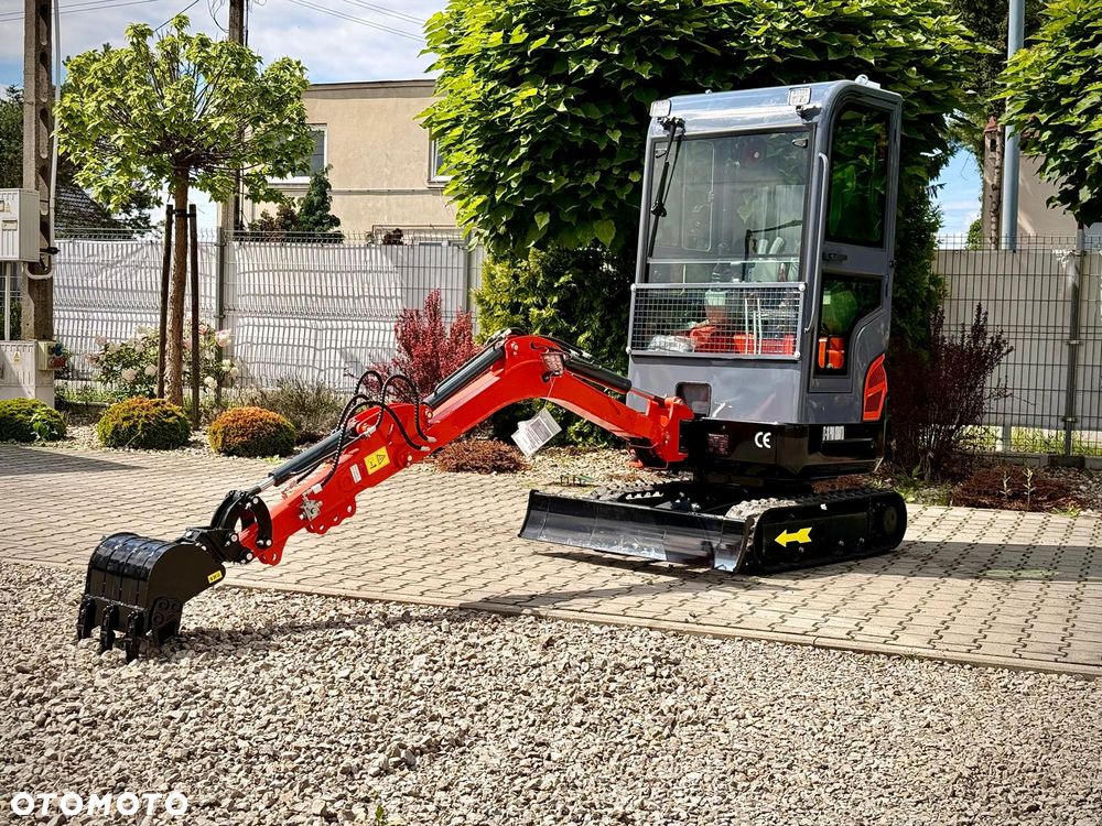 Inny **NOWA Minikoparka LT-18 Pro / LT-18 Pro KUBOTA | Kabina | Kubota D902 | Laidong | 1,8T** - 7