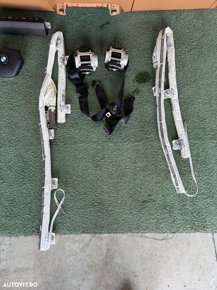 Plansa bord completa Bmw seria 5 G30 G31 kit airbag centuri cortine - 7