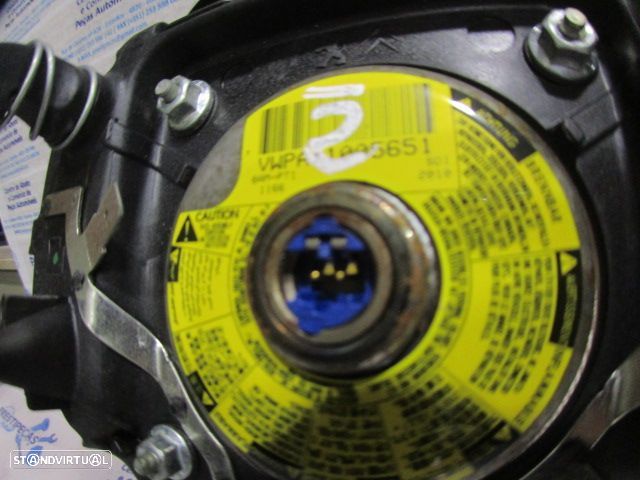 Airbag Condutor 96710277ZD CITROEN C3 2 FASE  1 2010 1.4HDI 70CV 5P VERMELHO - 3