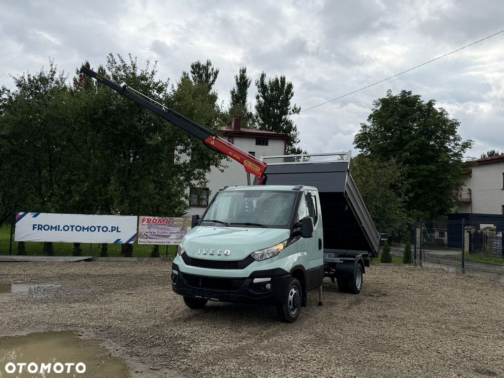 Iveco Daily 35c15 HDS 2t PALFINGER PC2700 wywrotka Igła - 8