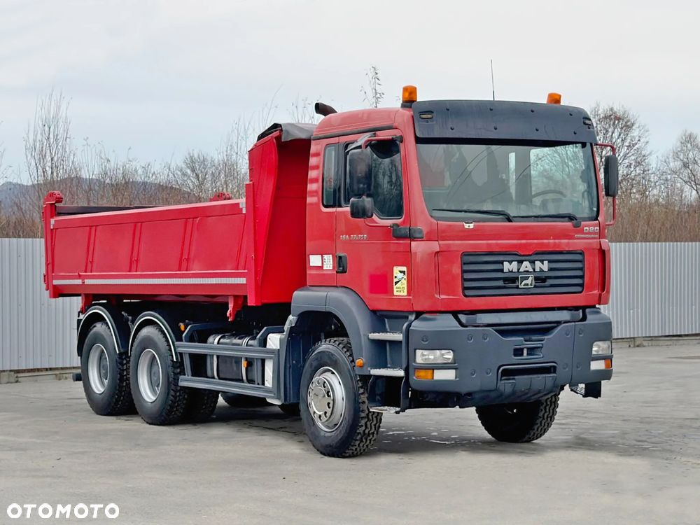 MAN TGA 33.350 * WYWROTKA 5,20 m + BORDMATIC * STAN BDB - 4