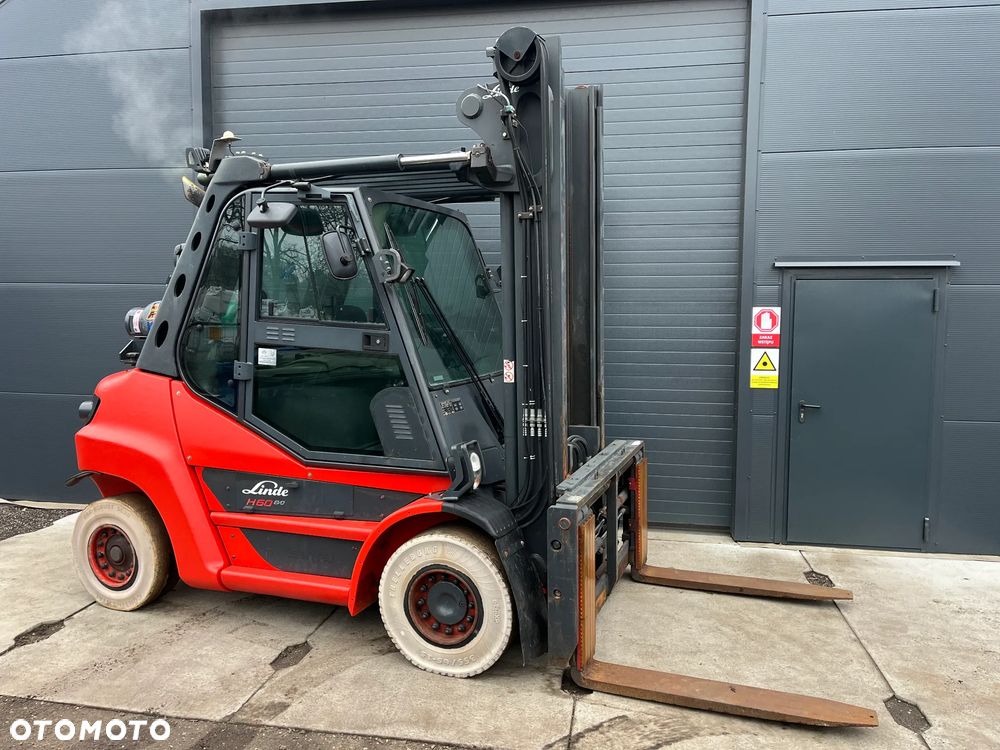 Linde H60T, H60D 396-03 Gaz LPG Kabina Klima Pozycjoner Przesuw boczny - 3