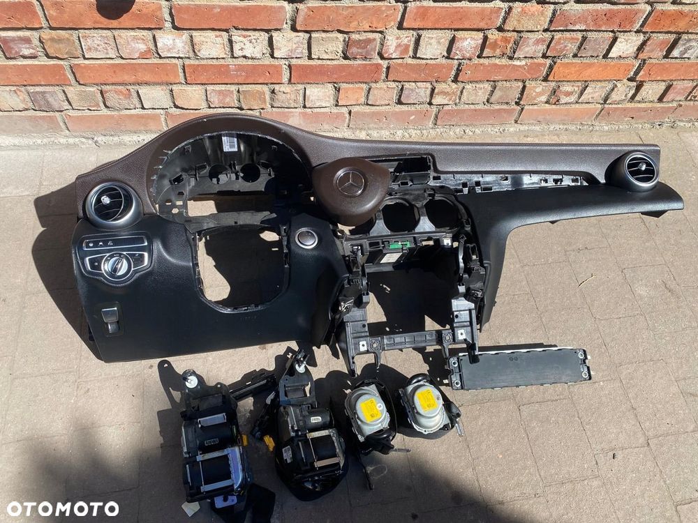 konsola airbag pasy mercedes glc 253 w253 - 1