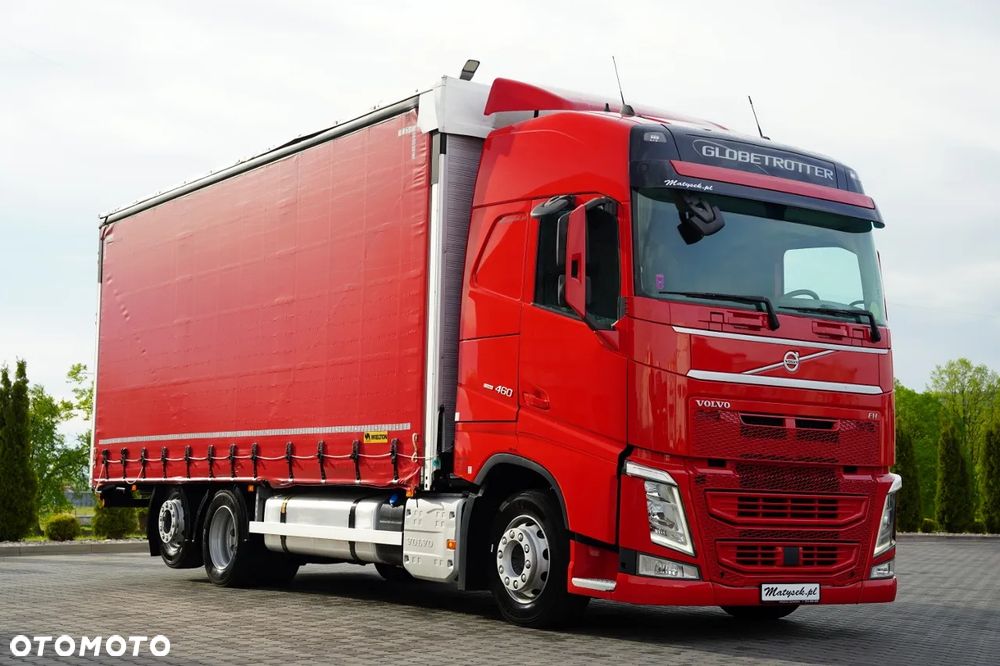 Volvo FH 460 / Firanka 7,4m  / I-SAVE / KLIMA POSTOJOWA / OŚ PODNOSZONA I SKRĘTNA / 2021 ROK / - 5