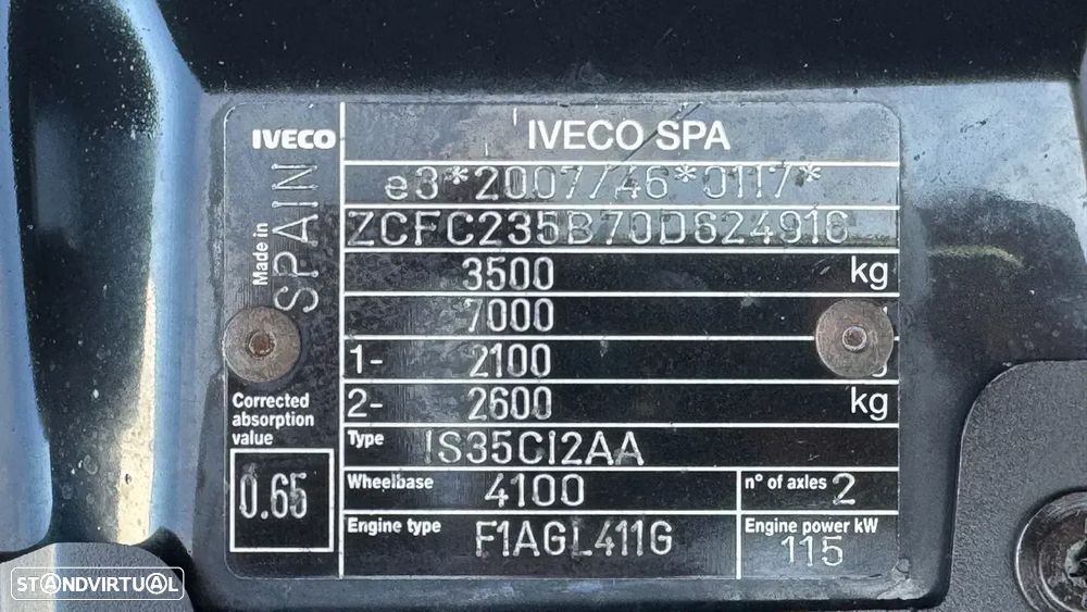 Iveco Daily 2.3 35C16 C/ Plat. Elevatória - 32
