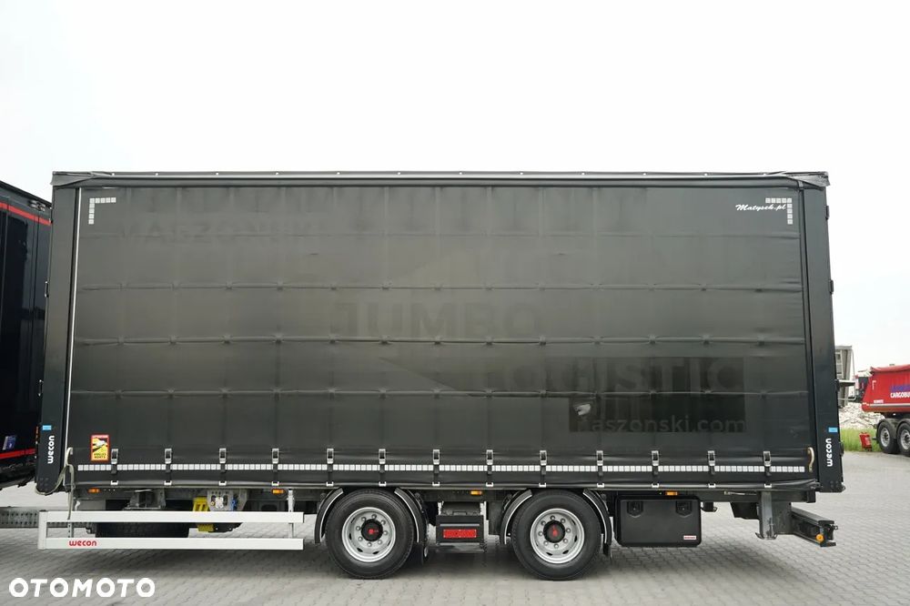 DAF XF 480 / ZESTAW TANDEM 120 M3 / PRZEJAZDOWY / KLIMA POSTOJOWA / 7,7 M + 7,7 M / WECON / 2022 ROK / - 14