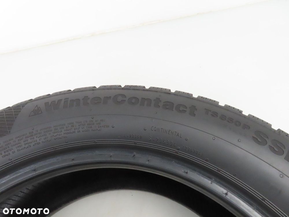 2x 225/55R17 OPONY ZIMOWE Continental WinterContact TS850P 97H SSR RSC *BMW - 2