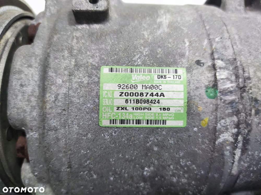 sprężarka klimatyzacji renault maxity cabstar 3.0 dci dxi 92600-ma00c 15-18 - 5