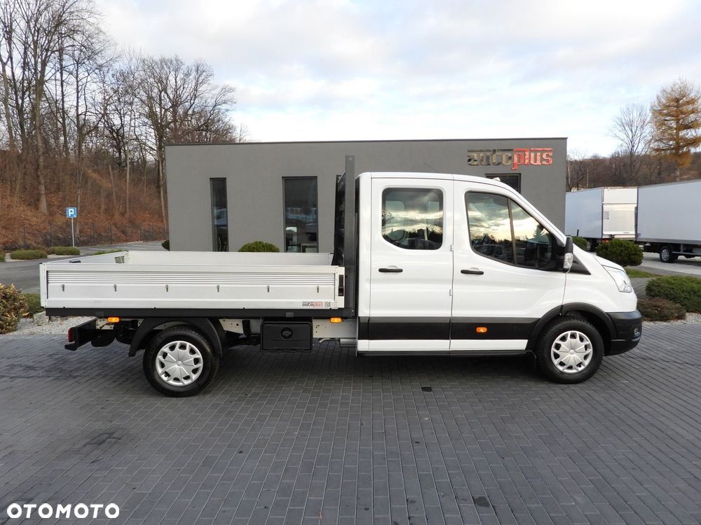 Ford TRANSIT 4X4 SKRZYNIA PODWÓJNA KABINA DOKA 6 MIEJSC TEMPOMAT LEDY ASO KLIMATYZACJA  170KM - 9