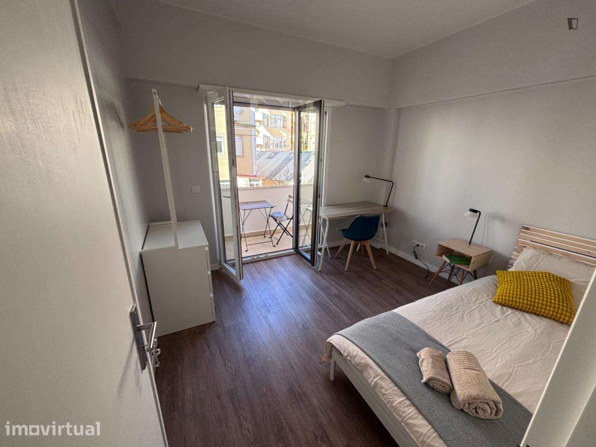 Quarto - localizado em Arroios Lisbon - Grande imagem: 5/24