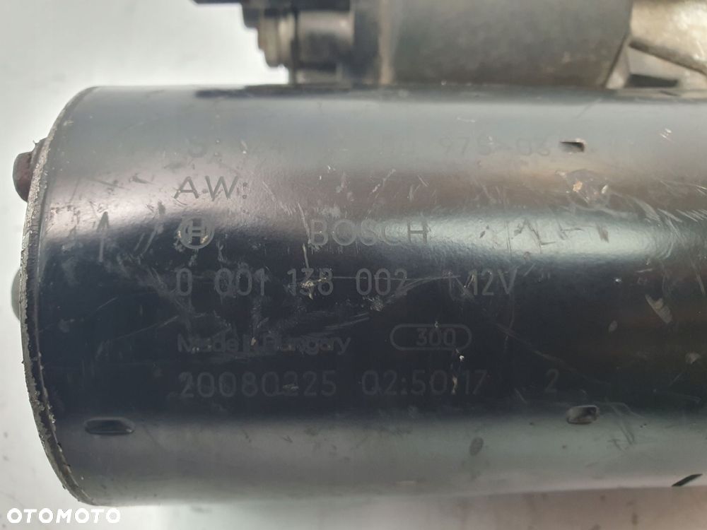 ROZRUSZNIK BMW E90 E87 2.0 i N43B20A Bosch 0001138002 - 5