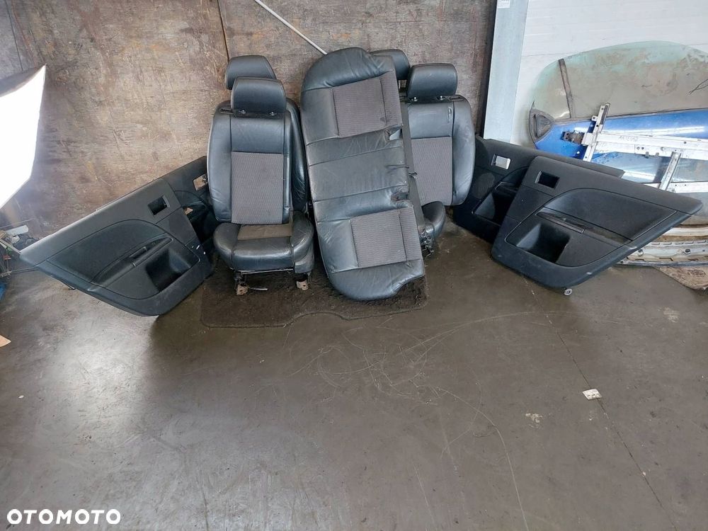 KOMPLET FOTELI LEWY PRAWY PRZÓD + KANAPA TYŁ + BOCZKI FORD MONDEO MK3 - 1