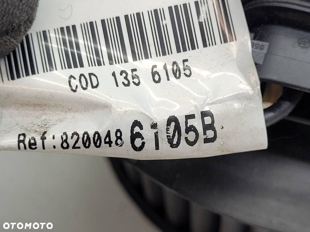 WENTYLATOR DMUCHAWA NAWIEWU DACIA SANDERO I 8200486105B ORYGINAŁ - 8