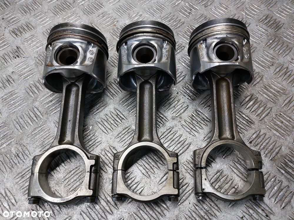 TŁOK + KORBOWÓD 3 SZT  RENAULT KOLEOS I 2.0 DCI M9R832 1065.3 - 1