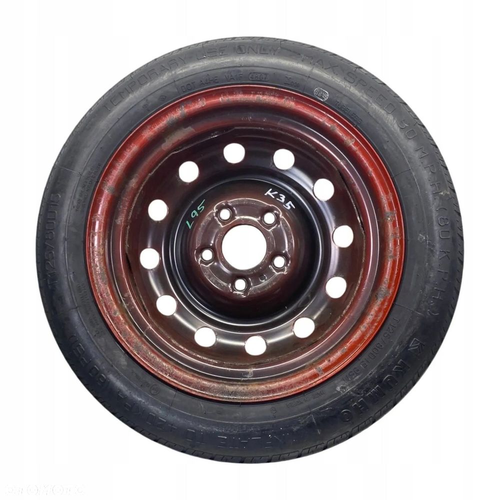 KOŁO DOJAZDOWE HYUNDAI ELANTRA V VELOSTER 125/80R15 52910-2H910 95M - 8