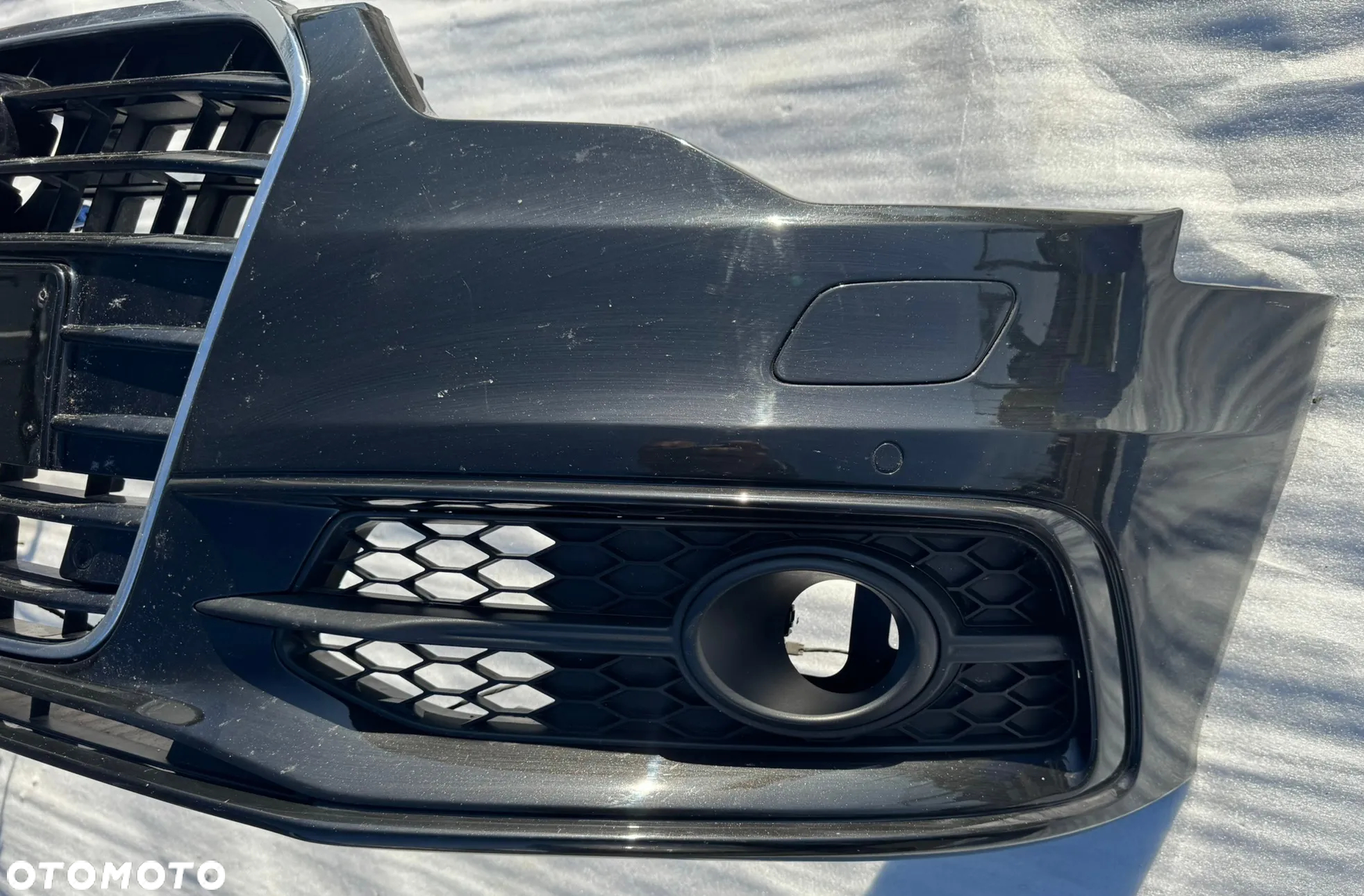 Audi A6 C7 4G S-line zderzak przód przedni LY8X - 4
