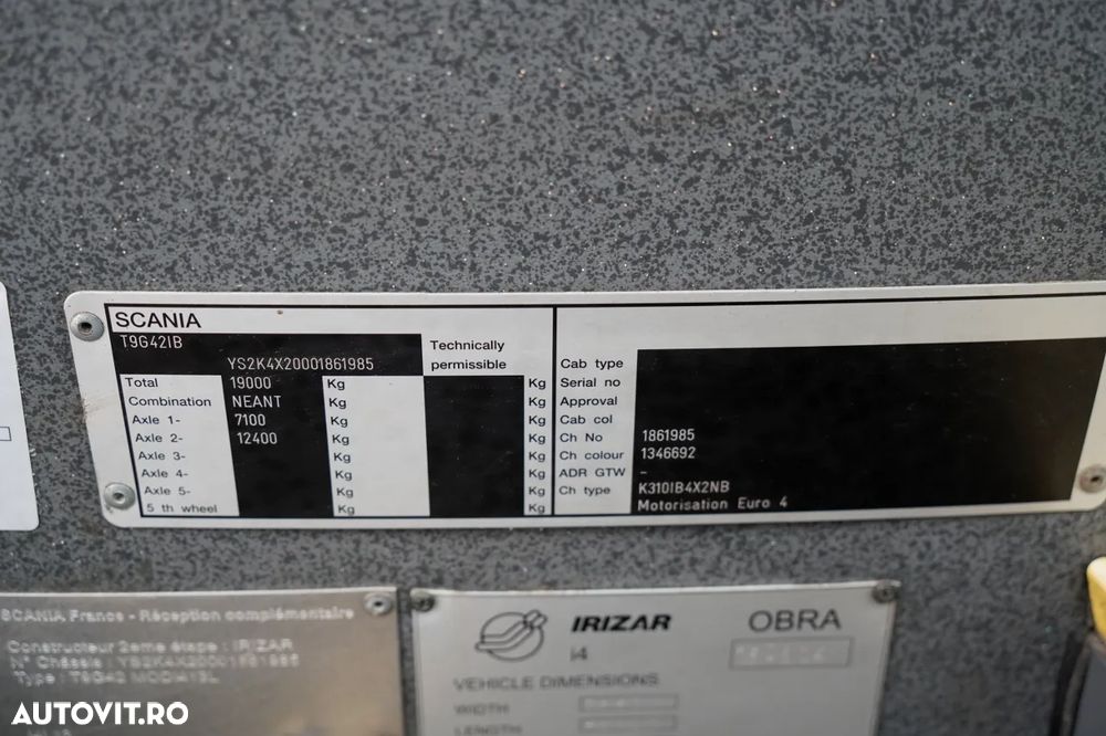 Scania IRIZAR I4 / IMPORTAT DIN FRANȚA / - 38