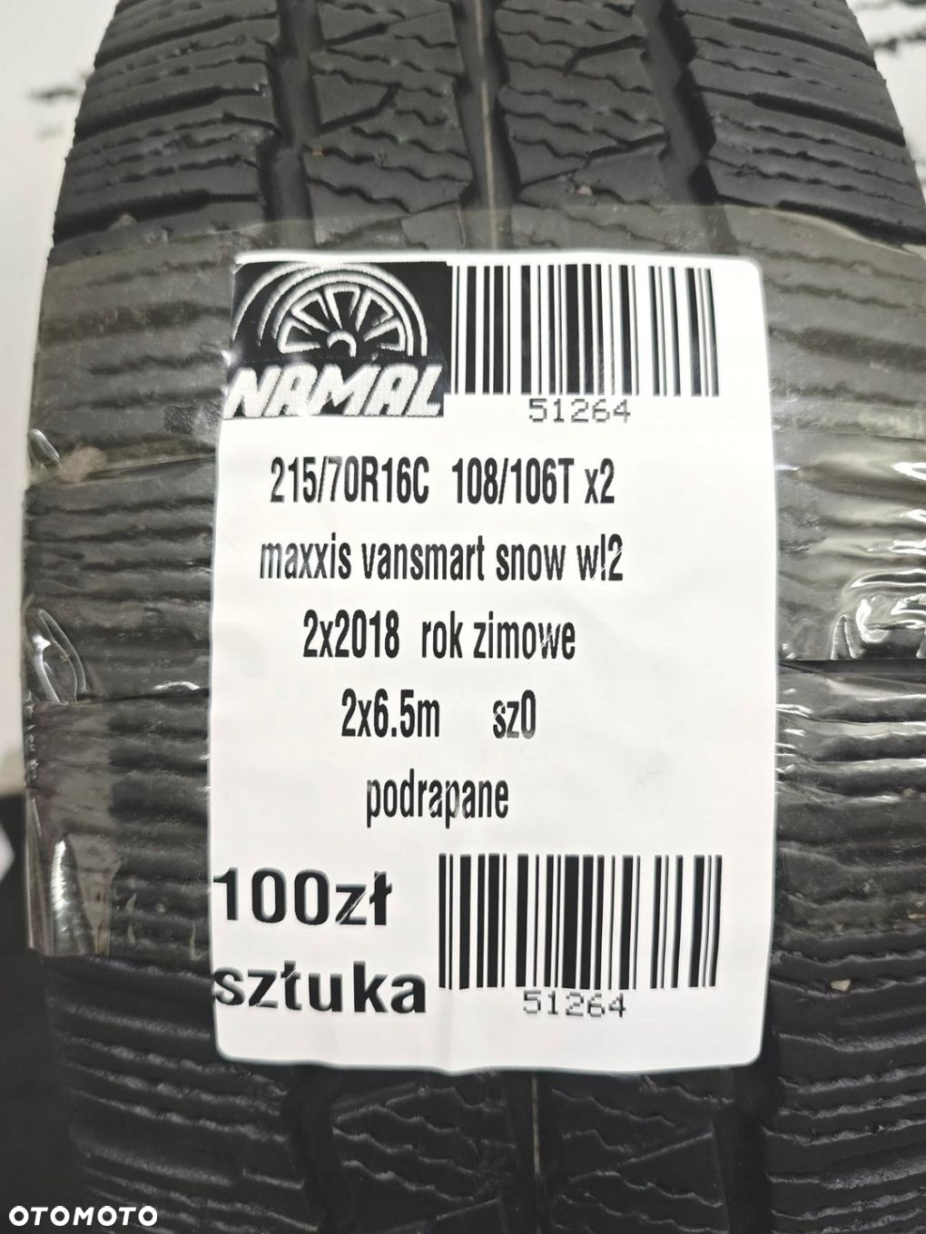 215/70r16c maxxis 2018 opony zimowe 6,5mm 51264 - 10