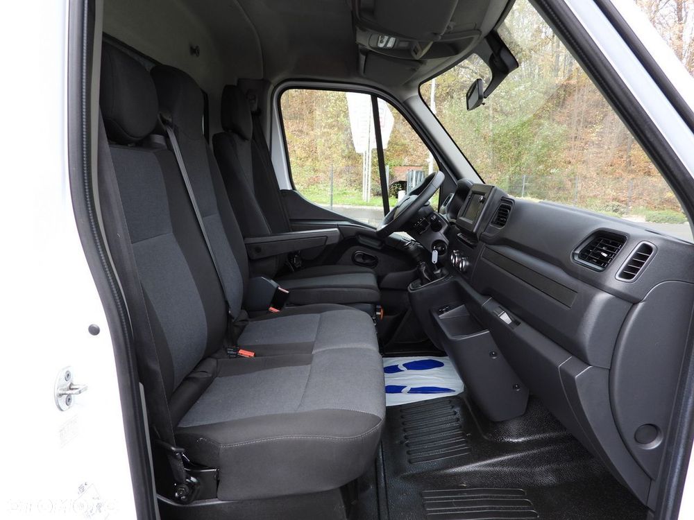 Renault MASTER PLANDEKA 10 PALET WEBASTO TEMPOMAT NAWIGACJA LEDY BLIŹNIACZE KOŁA KLIMATYZACJA  165KM - 37