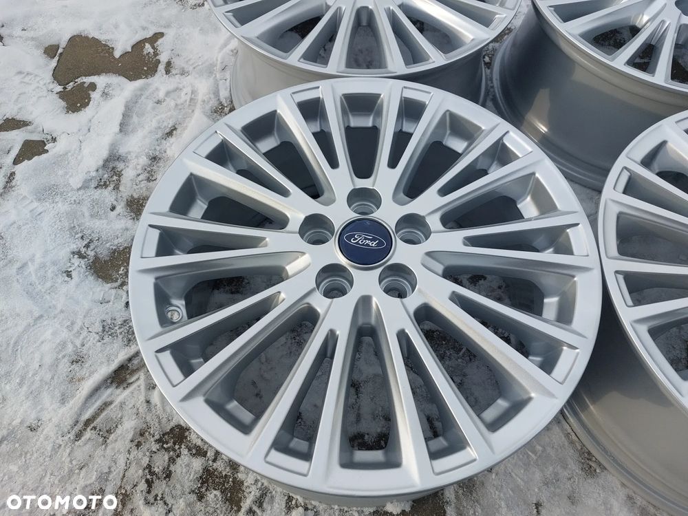 FORD S-MAX GALAXY FELGI ALUMINIOWE R17 7.5J ET55 5X108 OE FORD EM2C-1007-B1A PROSTE! JAK NOWE! - 4