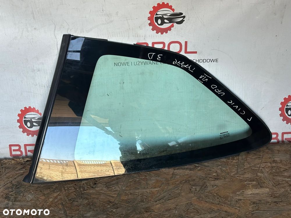 SZYBA KAROSERYJNA TYLNA LEWA PRAWA HONDA CIVIC VIII 3D