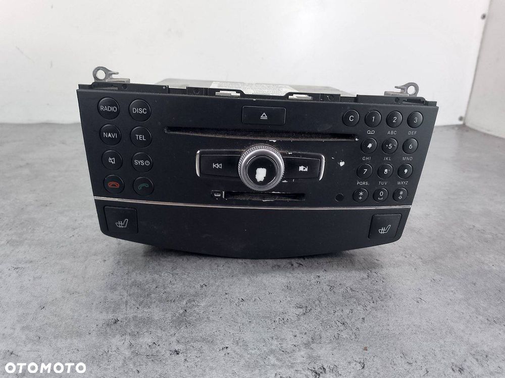 RADIO CD NAVI MERCEDES-BENZ KLASA C W204 A2049062800  A2048706789 - 1