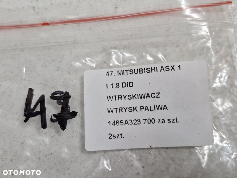 mitsubishi asx 1 i 1.8 did wtryskiwacz wtrysk paliwa 1465a323 - 7