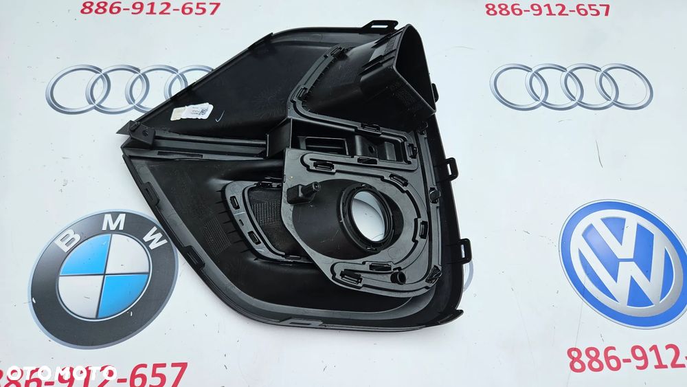 KIA SPORTAGE IV LIFT  2018- Kratka zderzaka przedniego Kratka halogenu Atrapa Prawa 86522-F1510 Lewa 86521-F1510 - 7