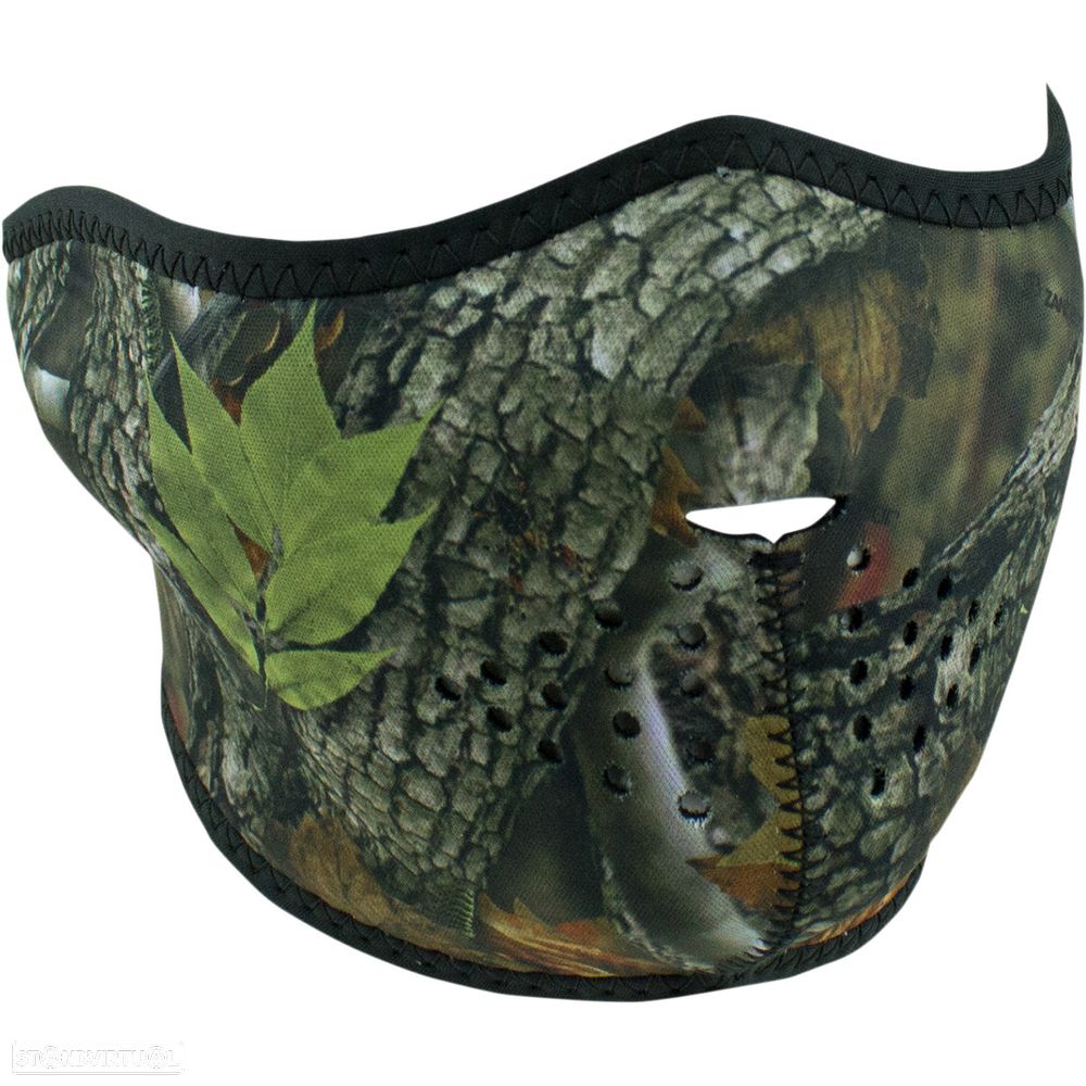 zan headgear half face mask forest camo one size 25030281 - 1