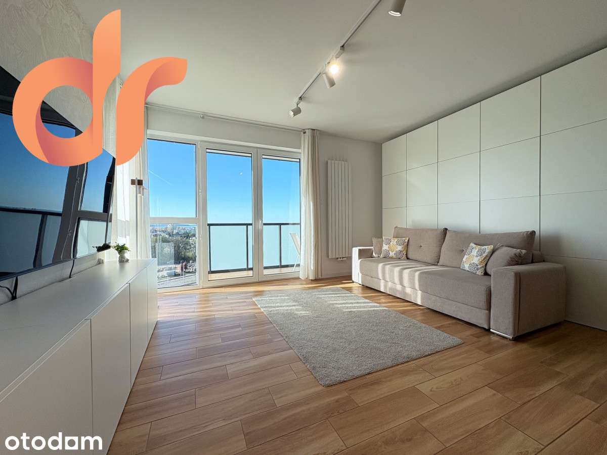 Luksusowy apartament 86m² z widokiem na  Zatokę.