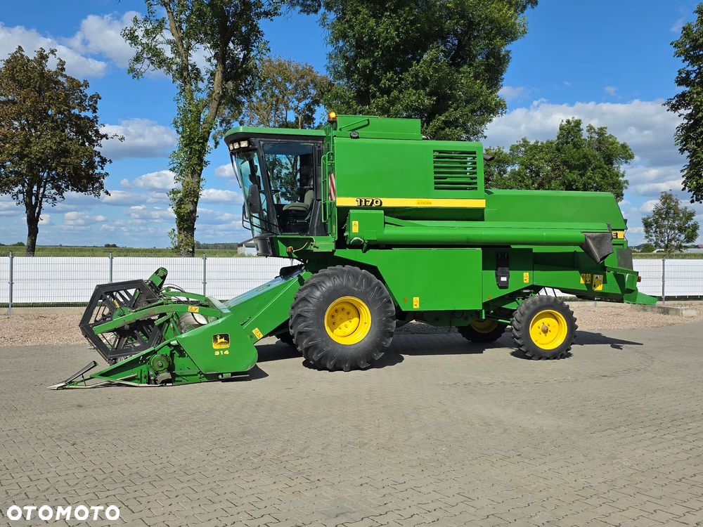 John Deere 1170 Heder 4,20 z wózkiem !!! - 5