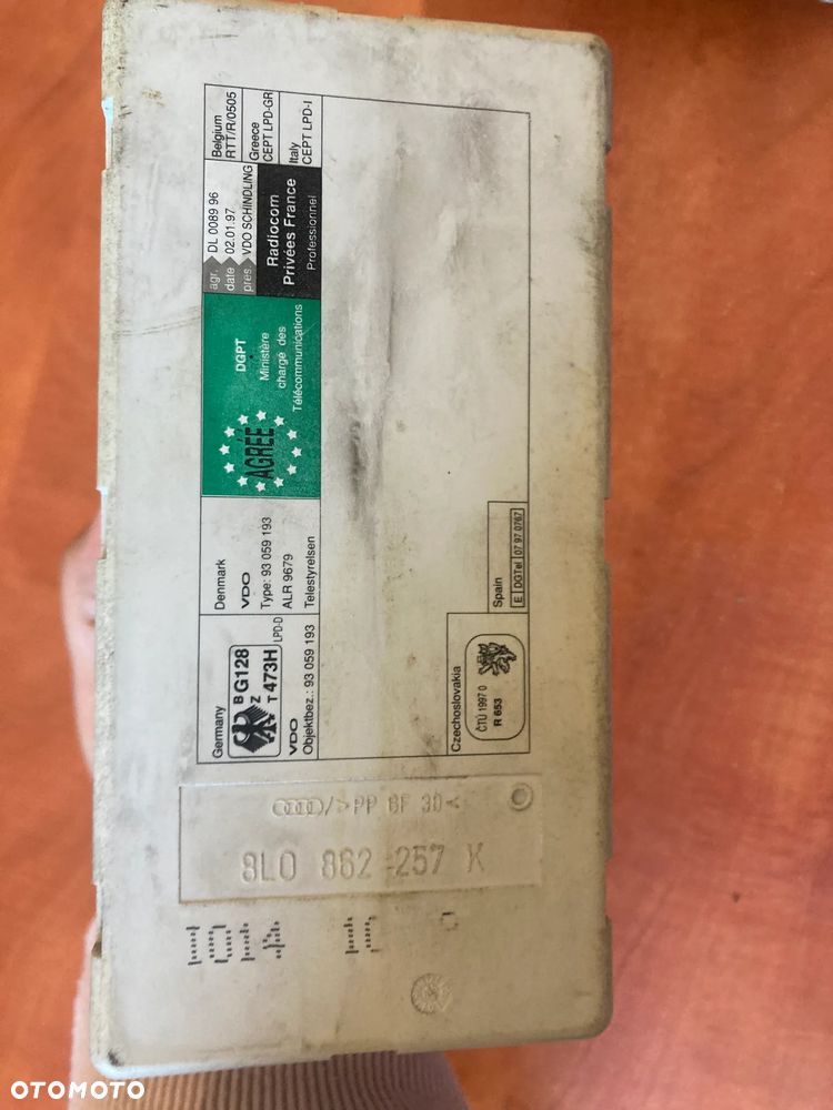 Pompka centralnego zamka Audi 8L0862257K - 3