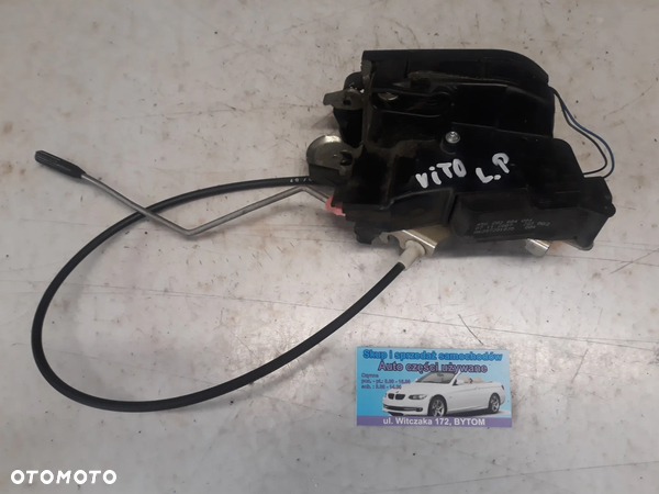 ZAMEK DRZWI LEWY PRZÓD MERCEDES VITO W639  2,2 CDI  111 CDI 2005r   A6397201835