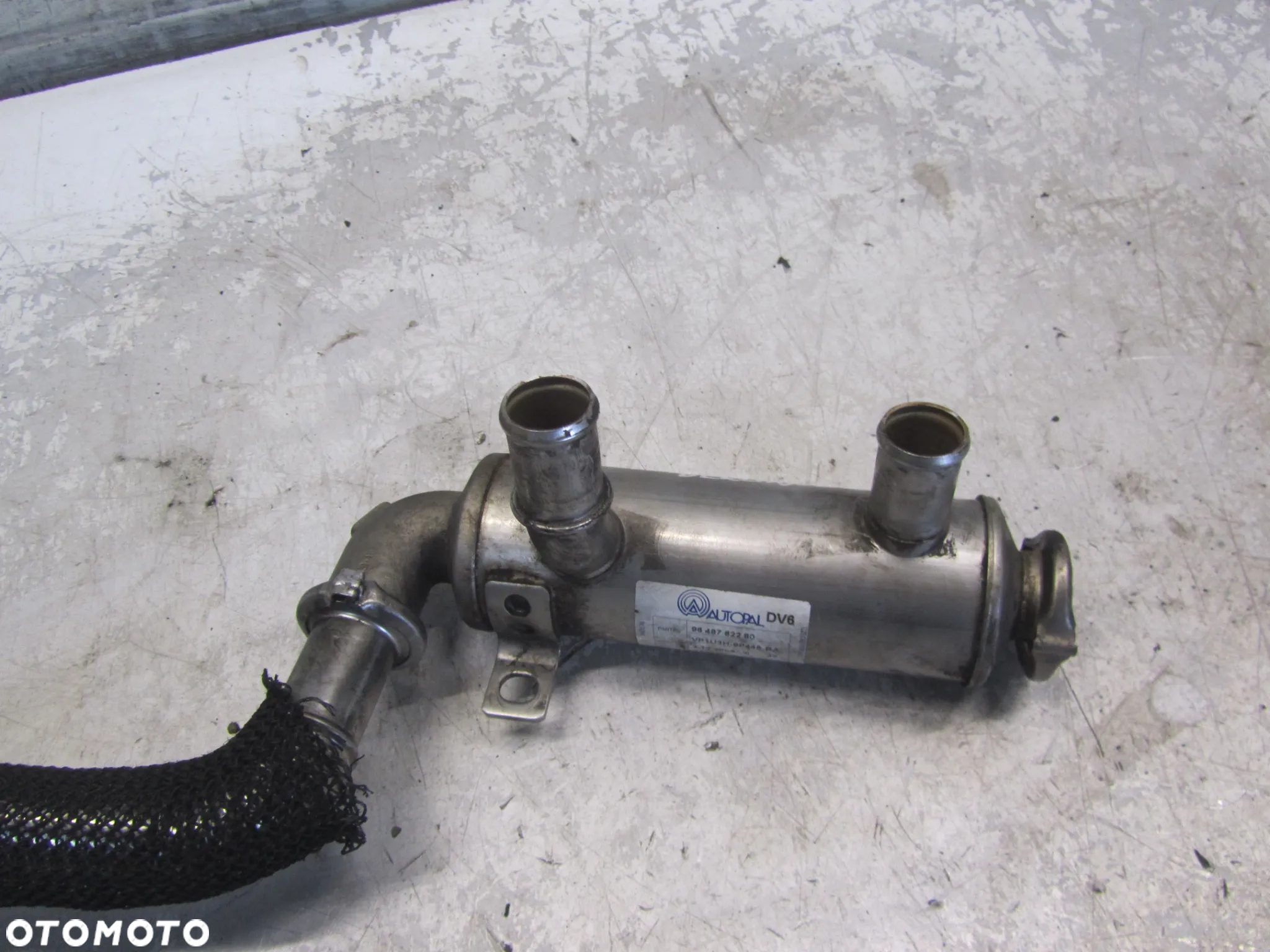 citroen berlingo-partner 1.6 hdi 08->chłodniczka spalin egr 9646762280 - 2