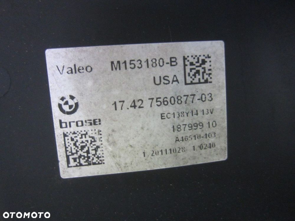 BMW X3 F25 N55 3.5i X4 F26 PAS PRZEDNI BELKA CHŁODNICE 7560877 51117371989 - 11