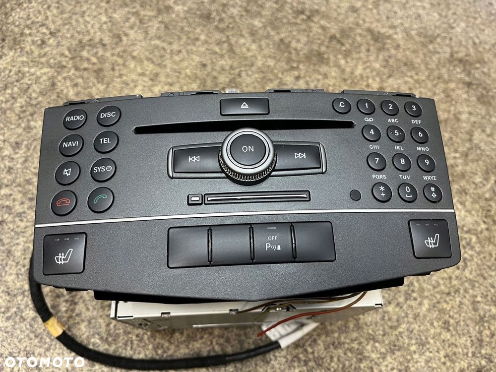 Radio nawigacja Navi GPS czytnik plyt CD Mercedes W204 ORG - 2