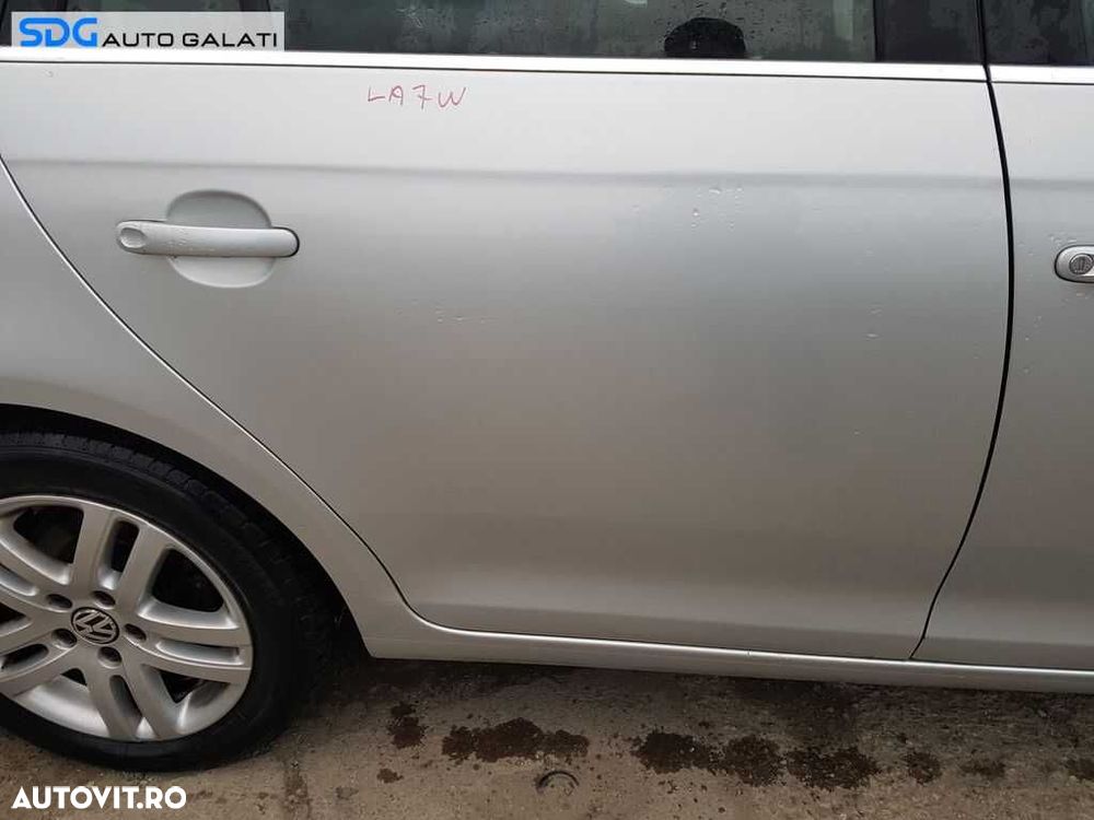 Usa Usi Portiera Portiere Dezechipata Spate Dreapta VW Golf 6 Break Variant Combi 2008 - 2014 Culoare LA7W - 1