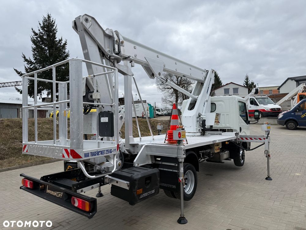 Nissan Podnośnik Koszowy Multitel MJ 201 21 Metrów 13 w Bok Tylko 960 MTH ! Kosz 225  KG! Zwyżka! Ogon  ! UDT! jak Wumag Ruthmann GSR - 13