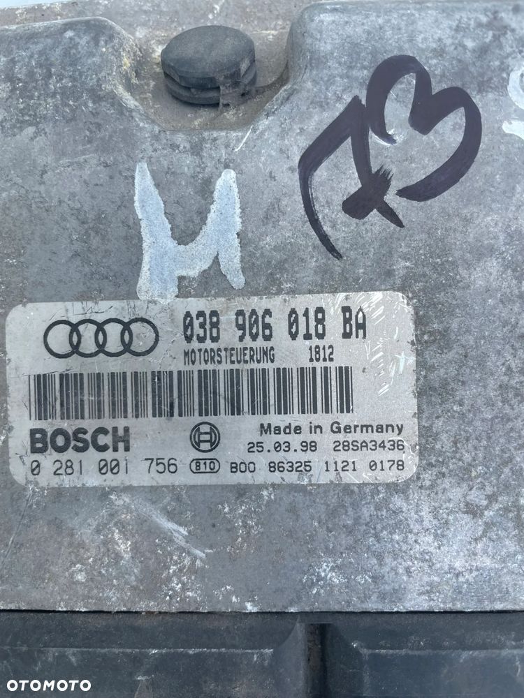 STEROWNIK SILNIKA AUDI A3 8L 1.9 TDI 038906018BA - 2