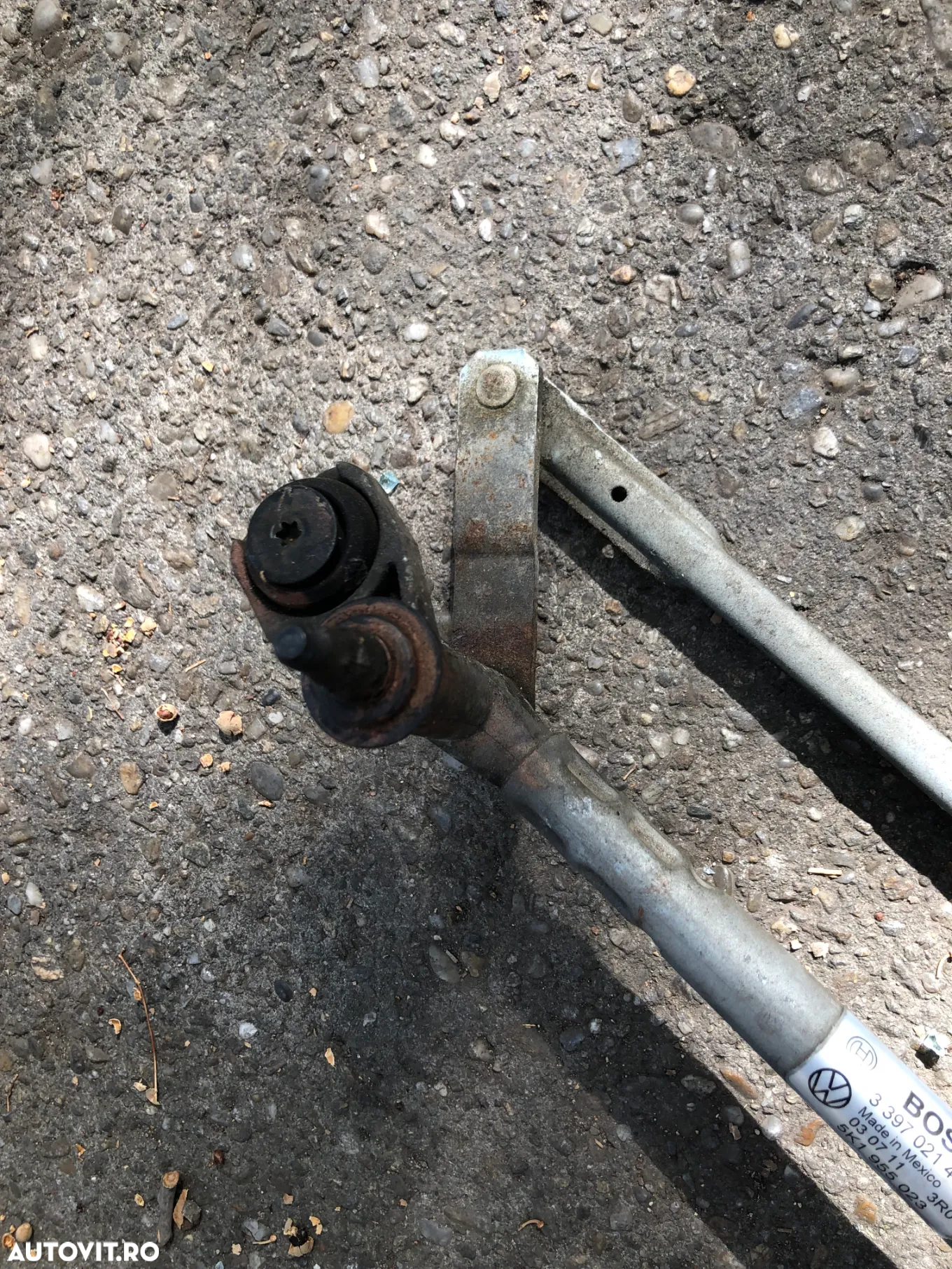 Ansamblu stergator cu motoras fata Volkswagen Golf 6 volan stanga - 4