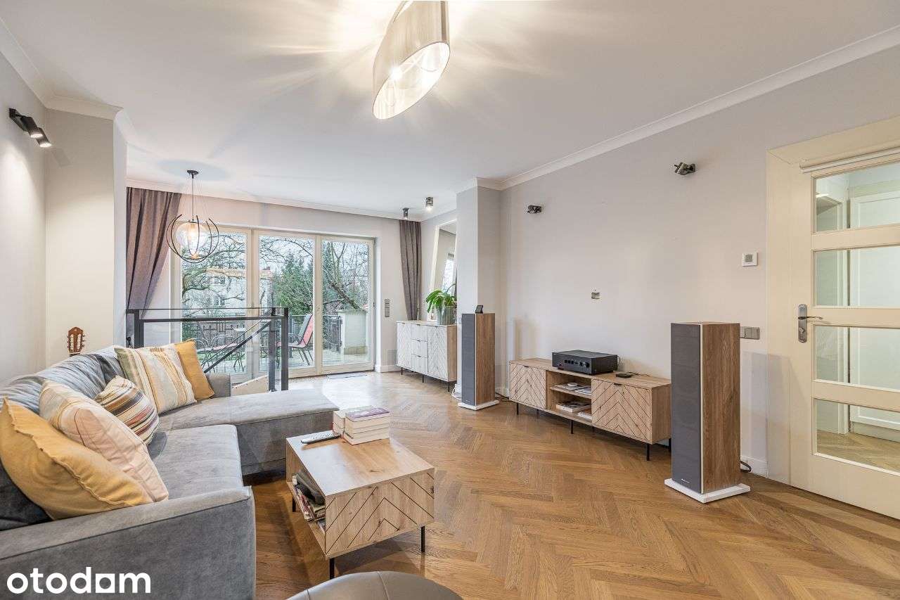 2 poziomowy apartament z ogrodem/pracownia/gabinet