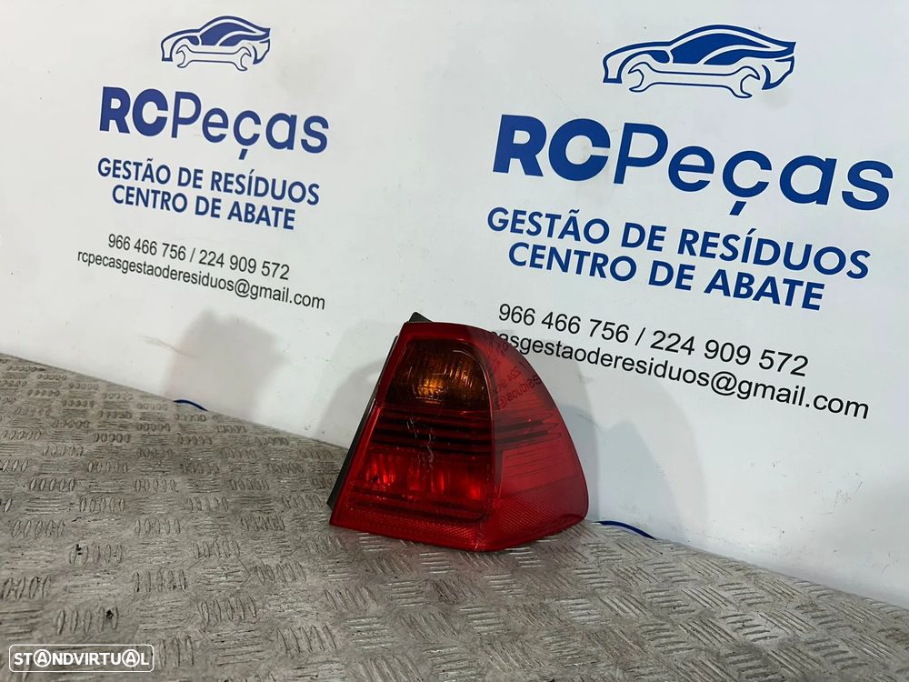 .Farolins Tras Traseiros Originais Esquerdo Direito BMW Serie 3 E91 Carrinha Touring 7160061 7160062 2004 - 2010 - 11