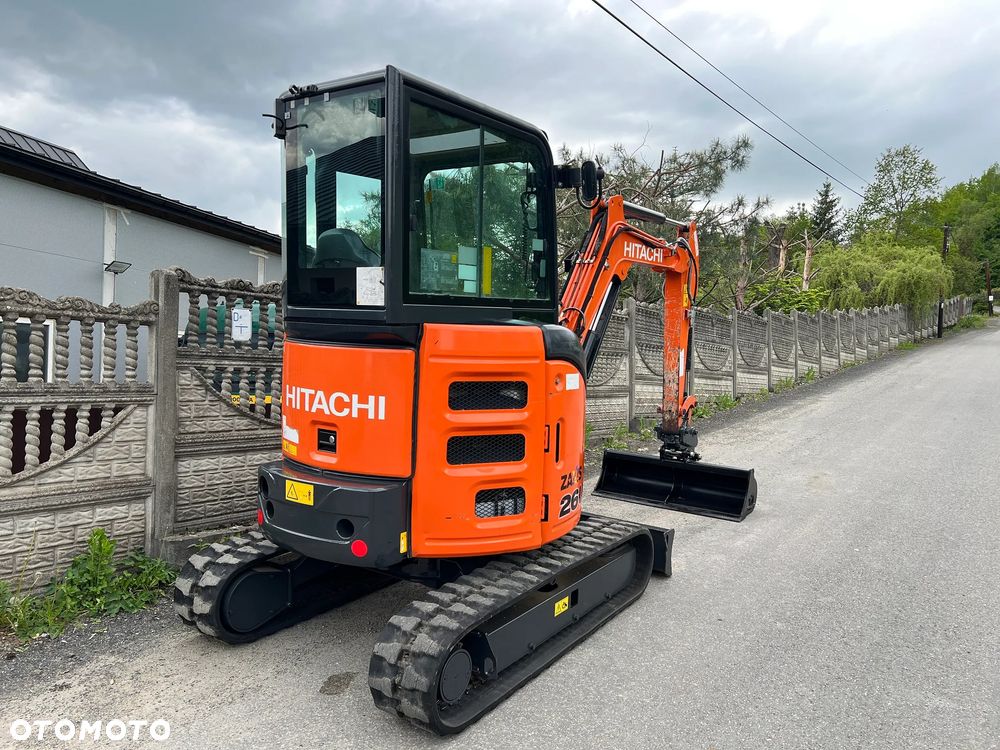 Hitachi ZAXIS 26U | Minikoparka | HITACHI ZX26 U | 3 Tony | Zerowy Obrys | Szybkozłącze Hydrauliczne | Stan IDEALNY | Mini Koparka | - 5