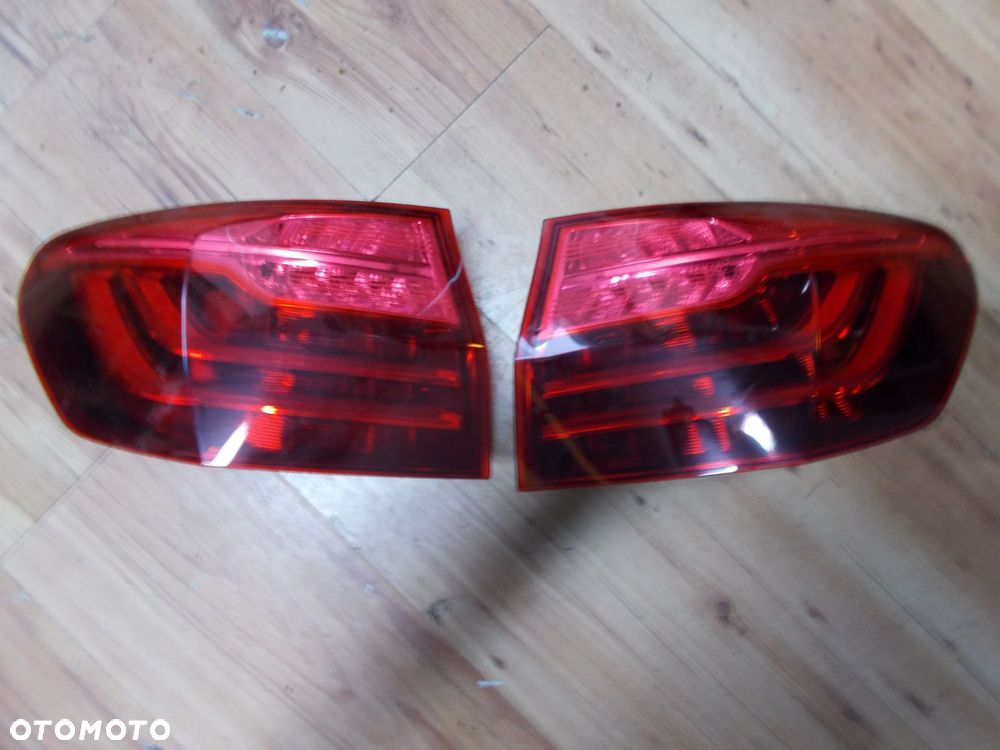 BMW 5 F11 LCI lampa tył prawa lewa lampy komplet - 1