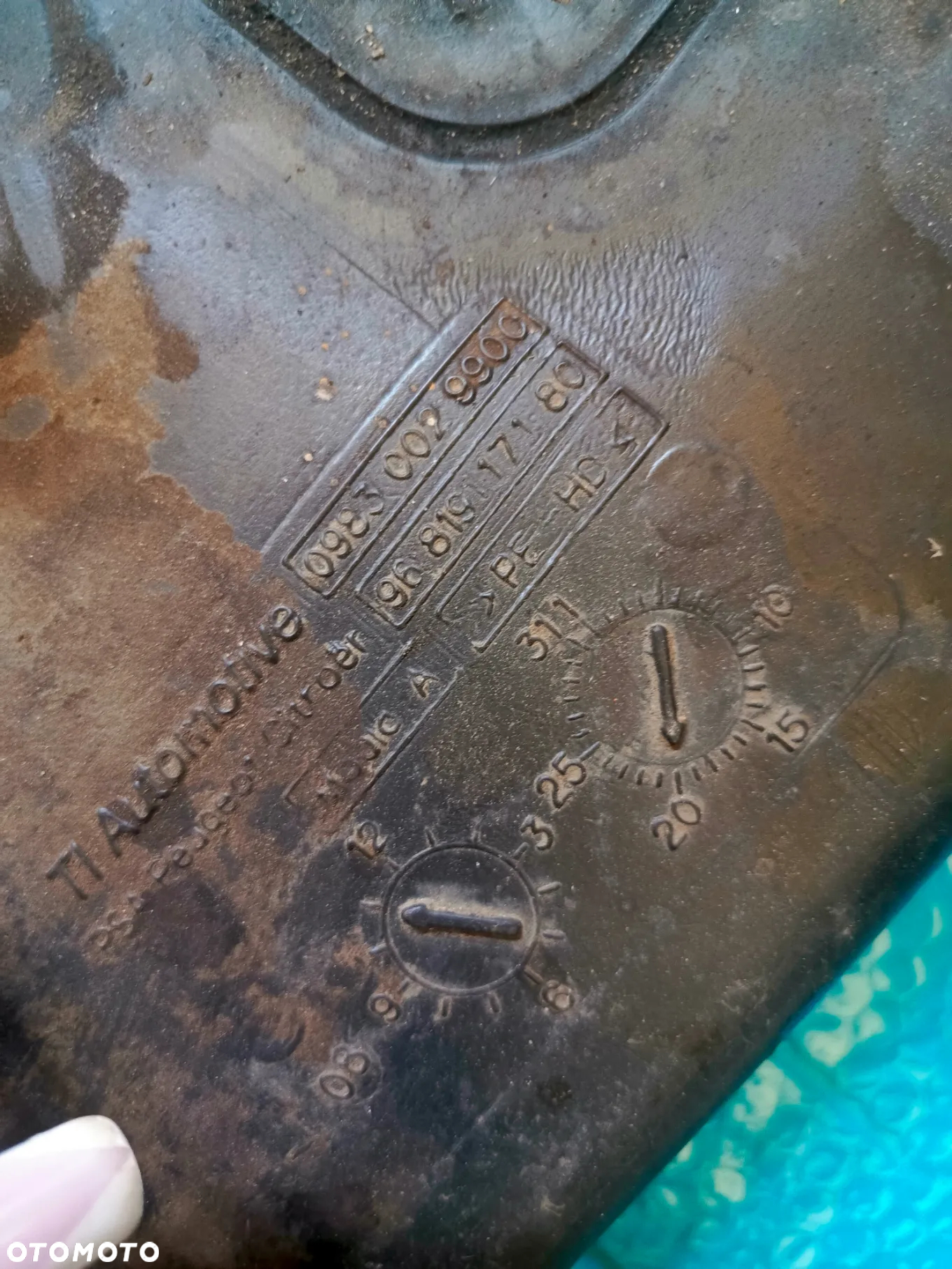 ZBIORNICZEK PŁYNU CITROEN C5 X7 407 508  9681917180 - 5