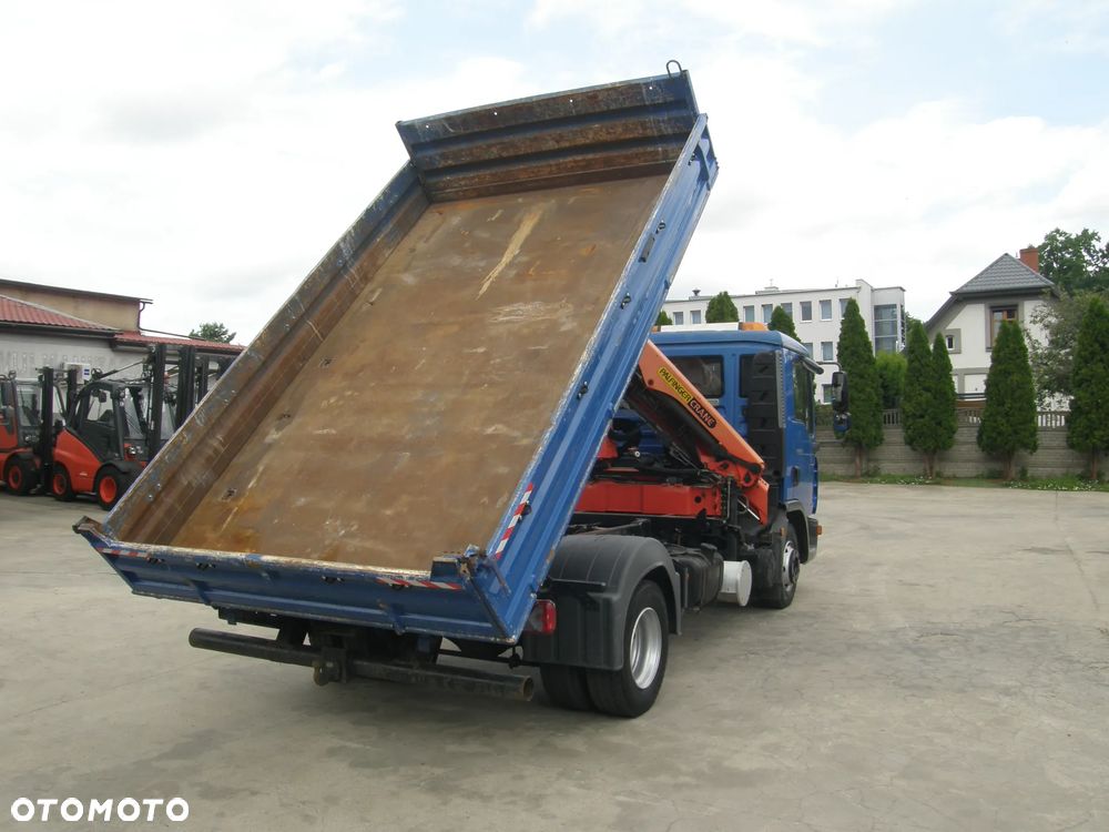 MAN TGL 8.210 2006 HDS Palfinger wywrotka Meiller-Kipper z Niemiec - 19