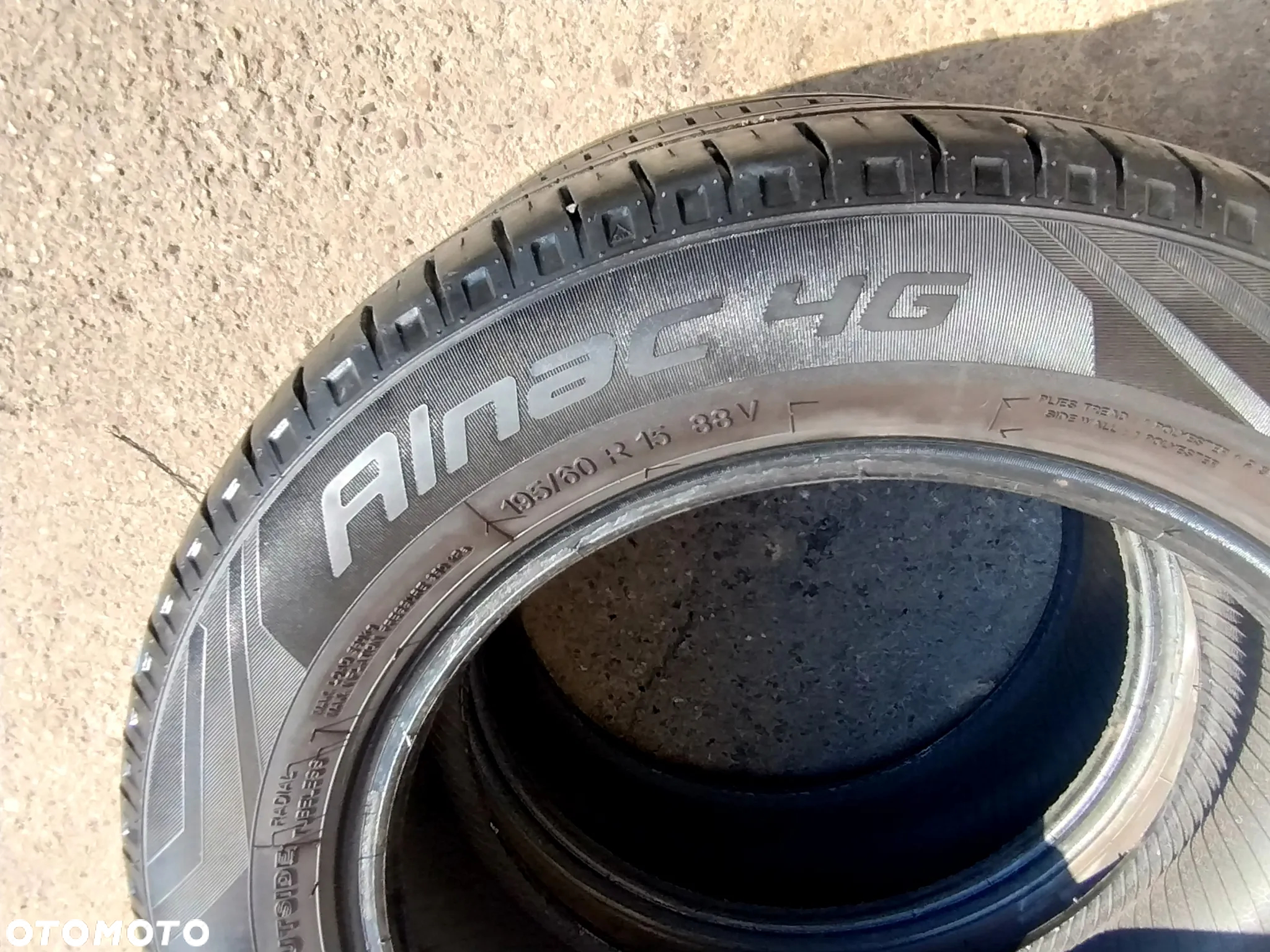 195/60R15 Opony Letnie Lato 4x APOLLO ALNAC 4G 2x PLATIN RP310 Diamant Legnica ALU-RAD 5,5mm jak 185/65 - 22